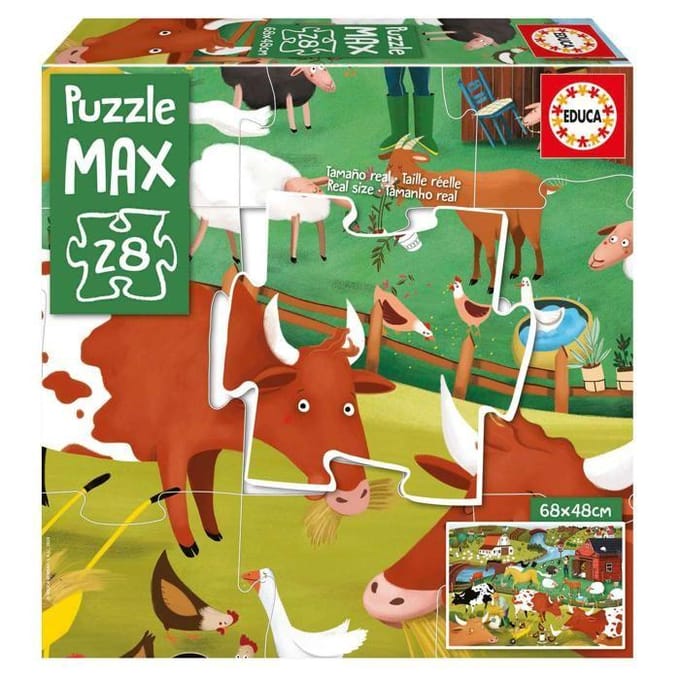 Puzzle XL 28 Farma - Puzzel XL 28 Boerderij