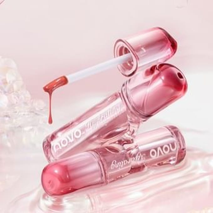 NOVO - Zero-Sensation Mirror Hydrating Lip Gloss - 6 Colors 20# Cinnamon Brown - 2g