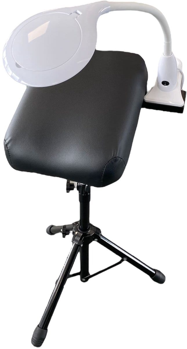 PodoStar Beensteun - M kussen - SET met loupelamp - Gratis tas en houder