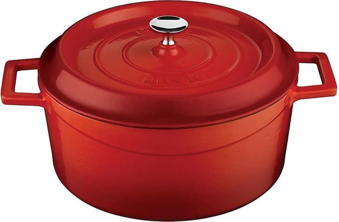 Lava Ronde Braadpan Ø12cm Rood