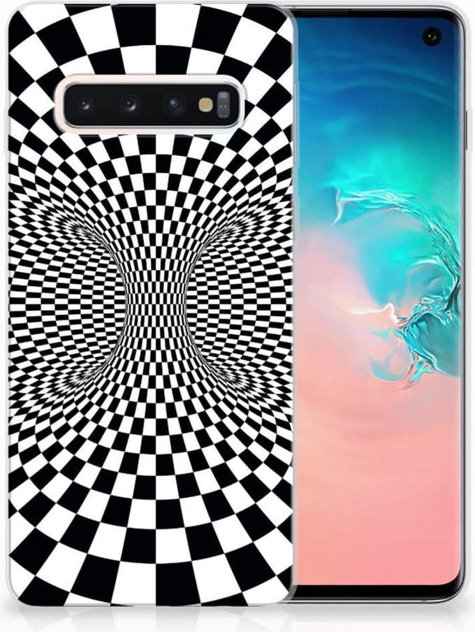 Samsung Galaxy S10 TPU Hoesje Illusie