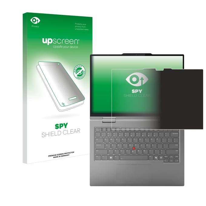 upscreen - privacy screenprotector voor Lenovo ThinkPad X1 2-in-1 Gen 10 14" - Folie Beschermfolie Blauwlichtfilter