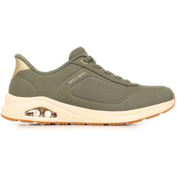 Skechers Slip-ins Arch Fit Uno groen Synthetisch - Maat 36