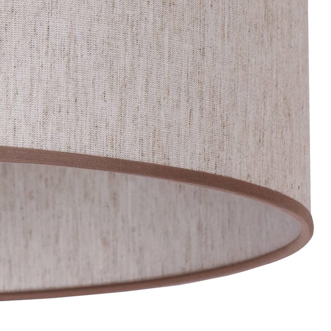 Duolla Lampenkap Roller ecru/beige Ø 40 cm hoogte 22 cm