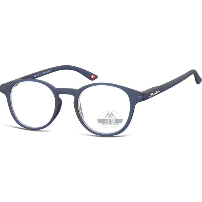 Montana Eyewear MR52A ronde leesbril +1.00 navy