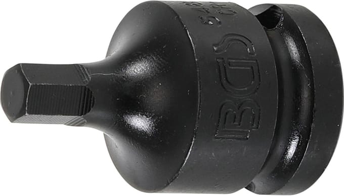 BGS Power bit inbus vierkantaandrijving 12,5 mm (1/2") binne...