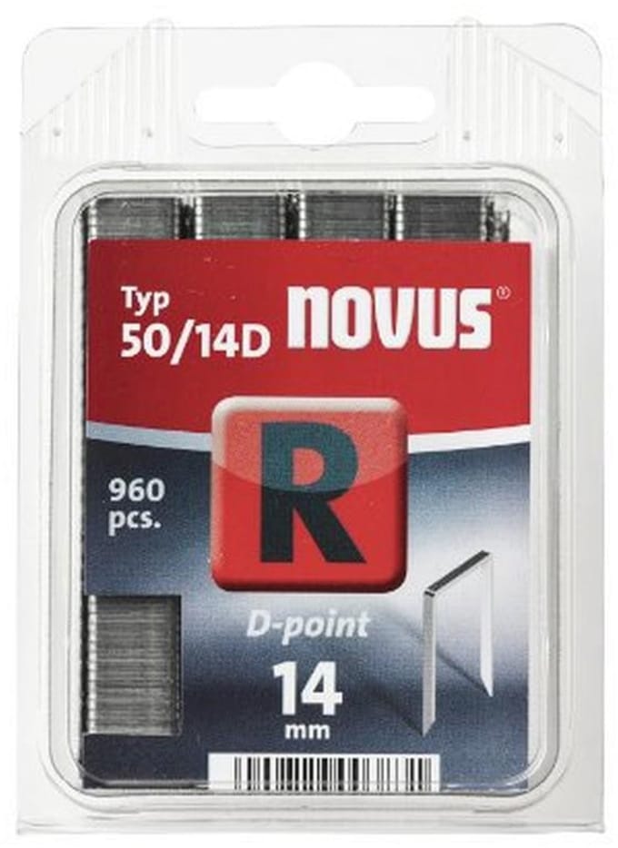 Platte D-punt Draadklemmen 14 mm - 960 Stuks voor Optimaal Bevestigen