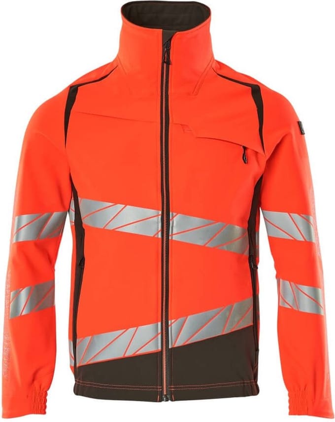 Mascot Accelerate Safe Jas 19009-511 - hi-vis rood/donkerantraciet - M