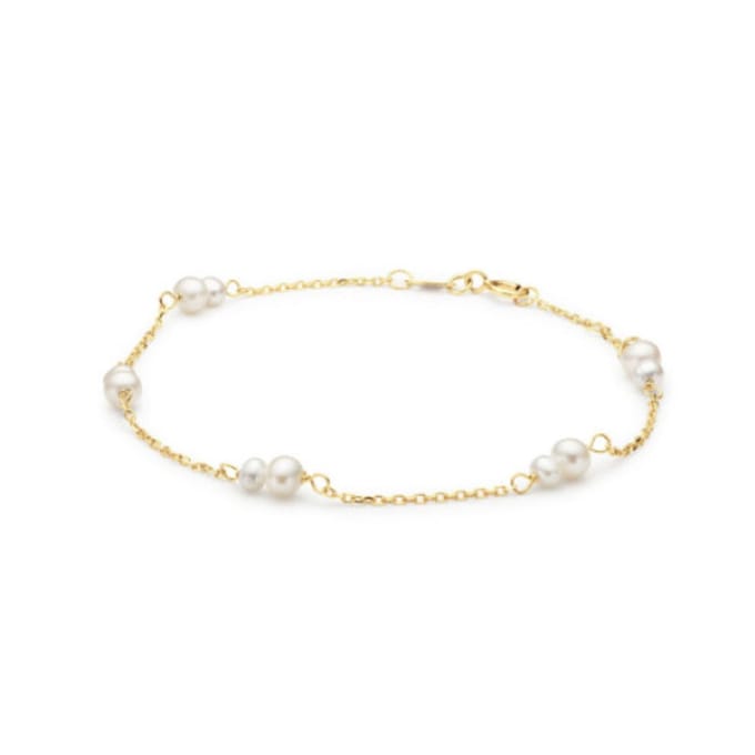 Jackie Monte Carlo Pearl Armbanden 14 Karaat Goud 18