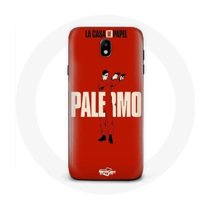 Coque pour Samsung Galaxy j7 2017 La casa de papel Palermo dessin