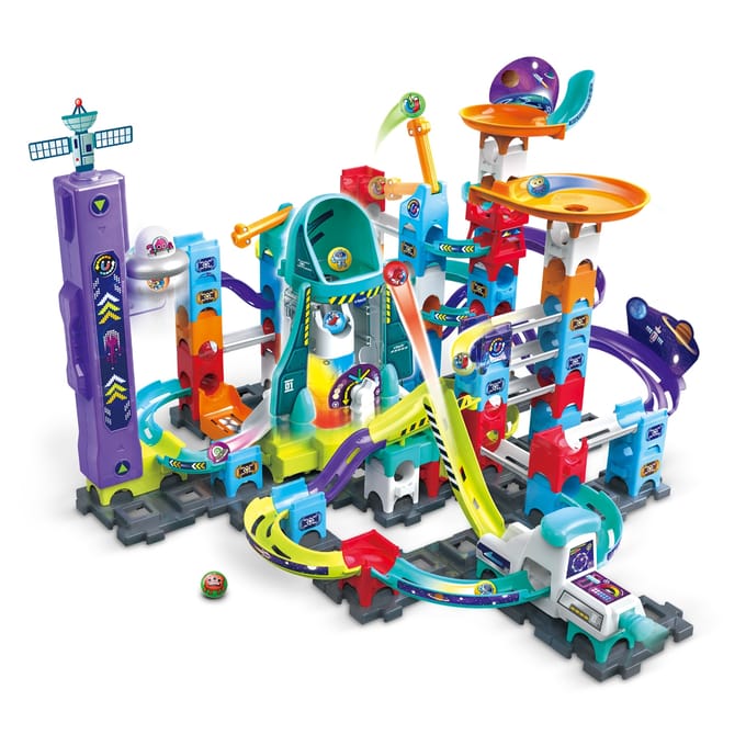 VTech Marble Rush Space Magnetic Mission Set XL300E Knikkerbaan - 120 Onderdelen