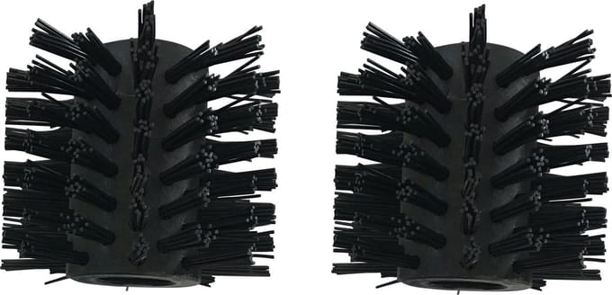 GartenMeister Vervangingsborstel voor Multifunctionele reiniger GMEMR650 - Set van 2 - Hard