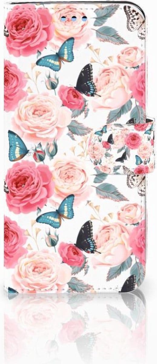 Samsung Galaxy S9 Hoesje Butterfly Roses
