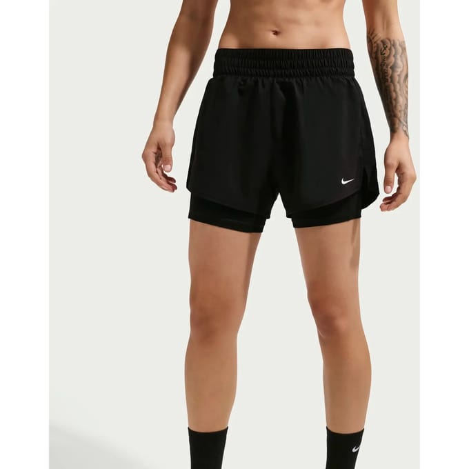 Dames 2-in-1 shorts Nike One