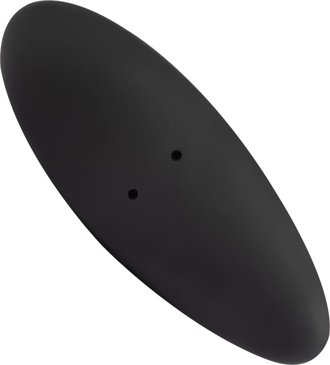 Rimba Electro Play - E-Stim Buttplug - Bi-Polair - Zwart