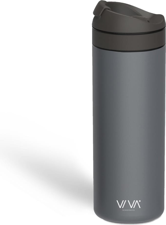 Viva - Recharge Drinkbeker 460 ml - Roestvast Staal - Grijs