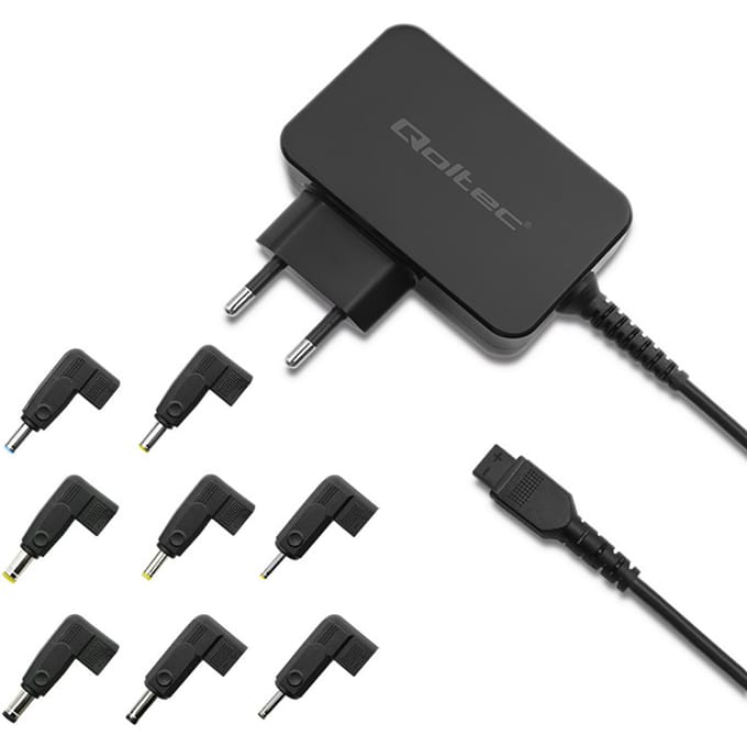 Qoltec 30W universele laptopvoeding |   Automatisch |   Multiplug |   8 Stekkers