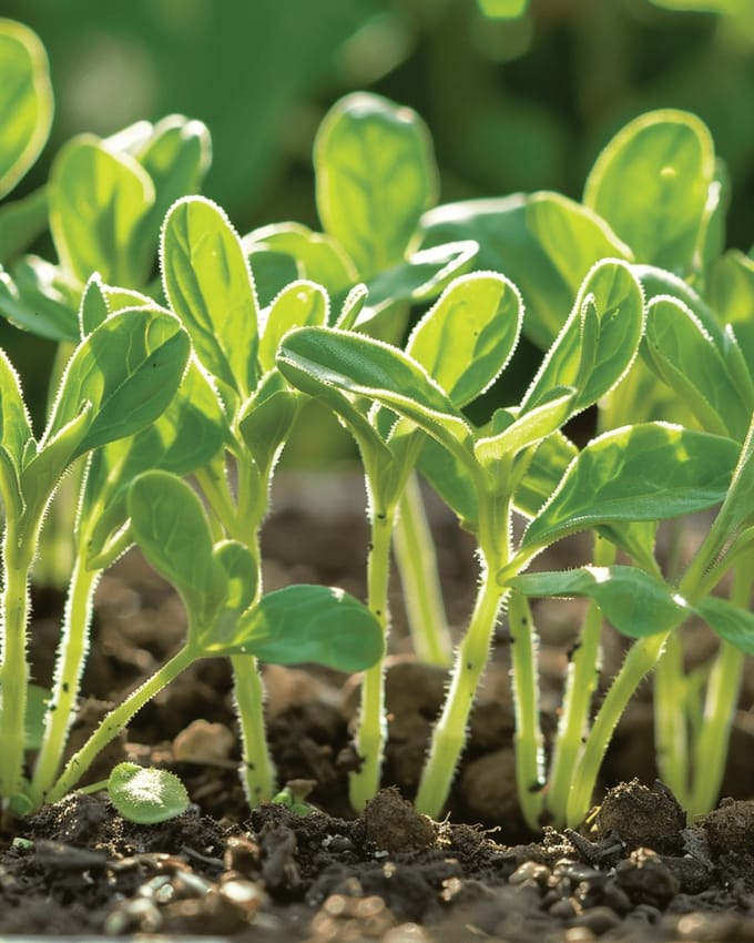 Komkommerkruid Zaden Borago Officinalis Microgreens Eenjarig