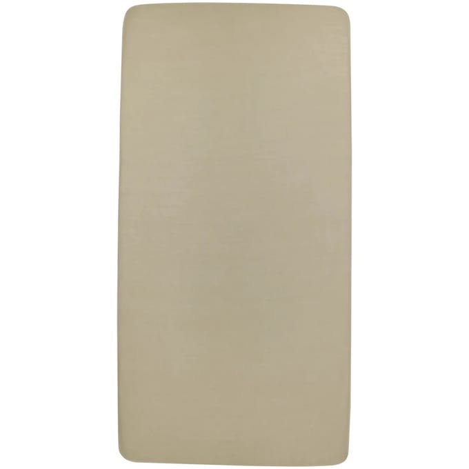 Meyco Baby Uni hoeslaken co-sleeper - taupe - 50x90cm