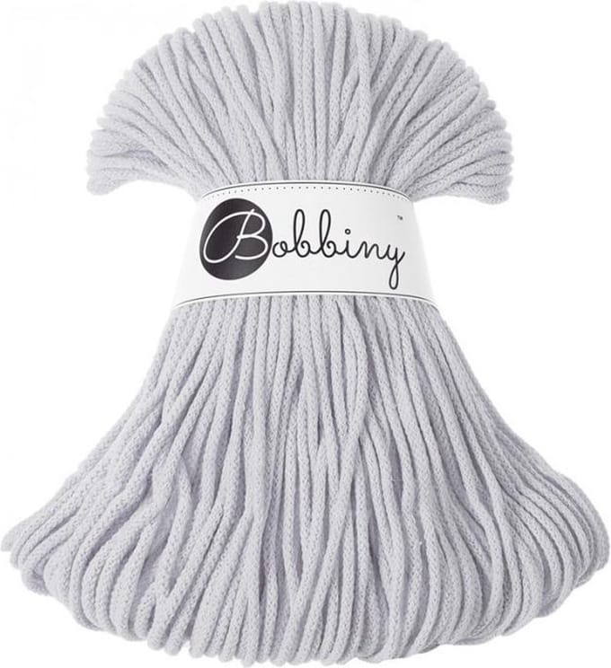 Bobbiny Junior Light Grey 3mm (licht grijs)