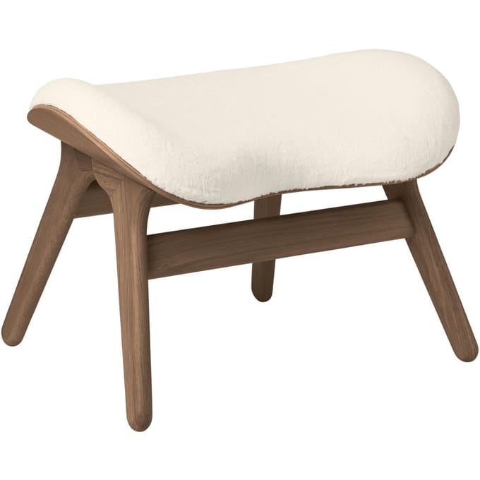 UMAGE A Conversation Piece Ottoman - eiken donker - knuffelwit