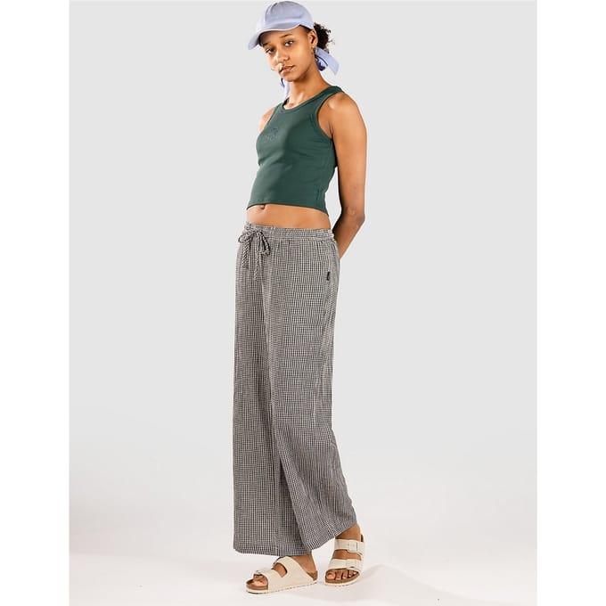 Blue Tomato Long Linen Broek zwart