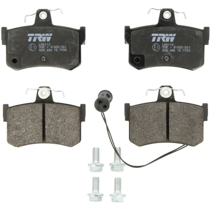 Remblokset TRW GDB486, achter