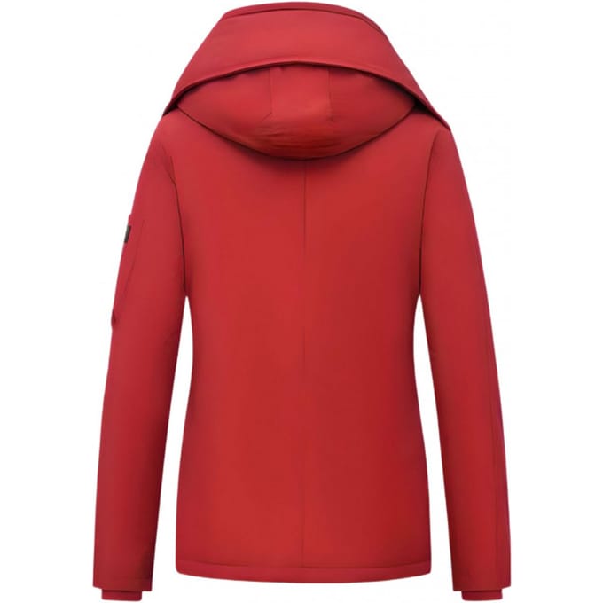 Winterjas Getailleerd Dames met Capuchon - 503 - Rood