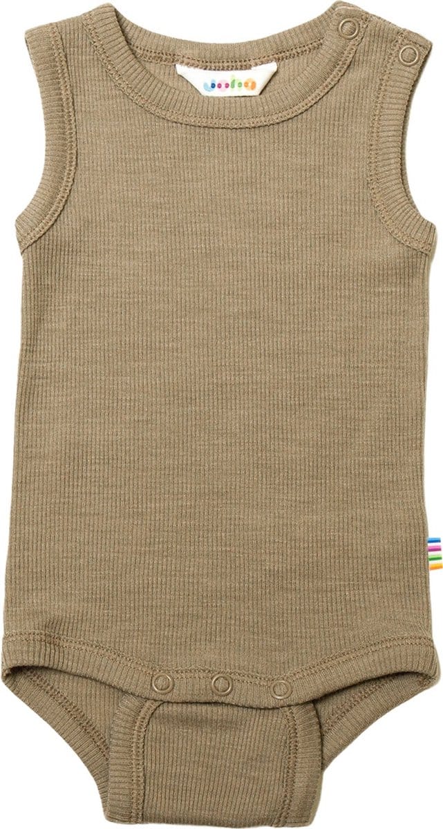 Joha Mouwloos rompertje voor kinderen, beige