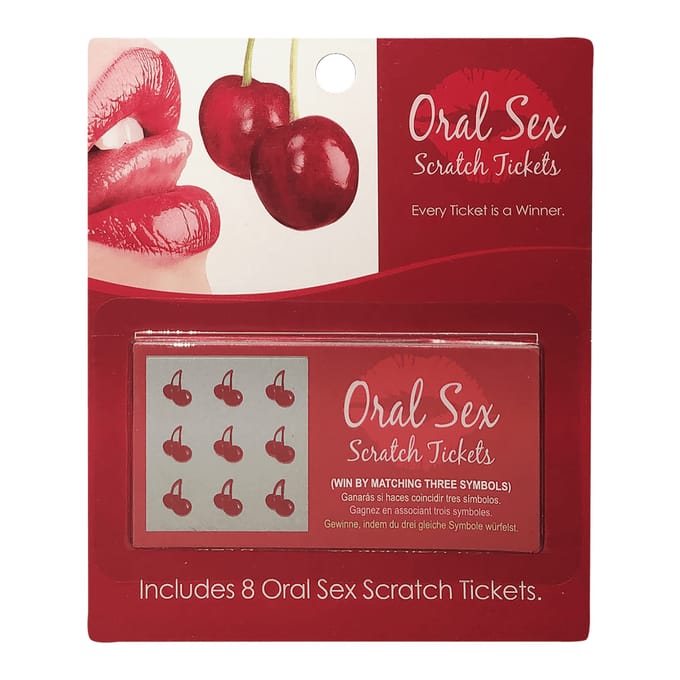 'Oral Sex Scratch Tickets'