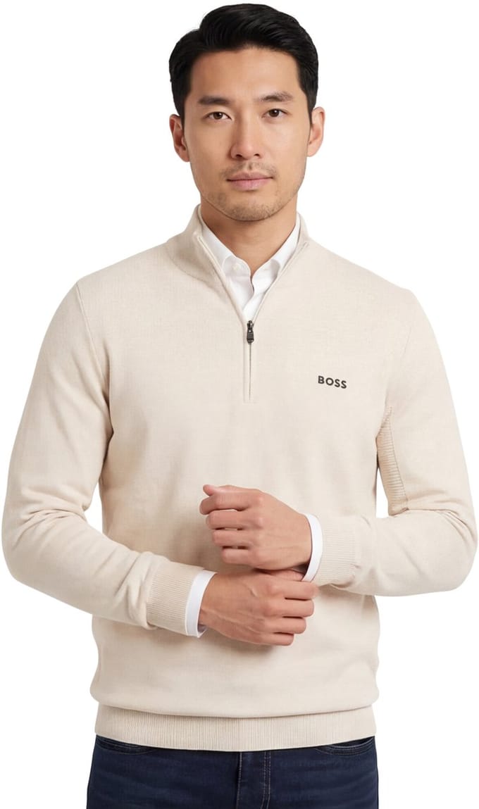 Hugo Boss trui creme