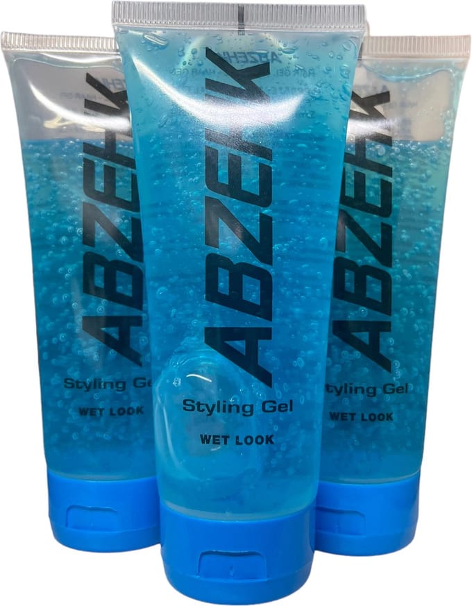 3x Abzehk haarstyling syel Wet Look Gel 200ml