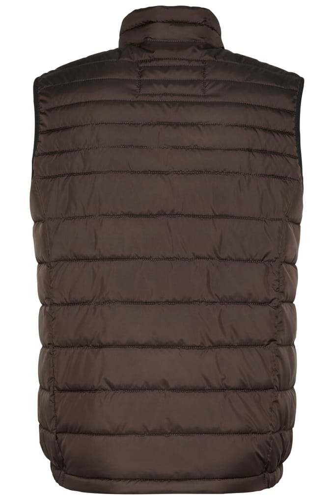 Bugatti Herren Gewatteerd vest van lichtgewicht nylon
