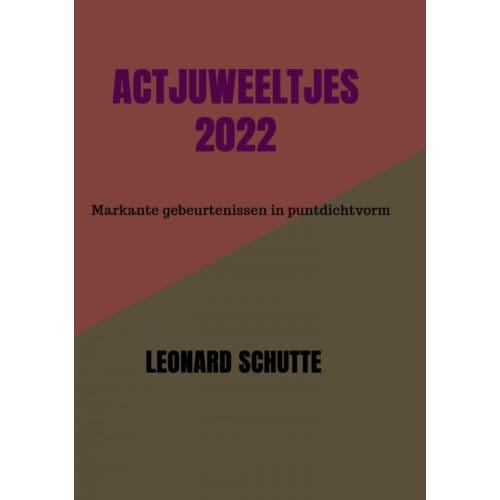 Actjuweeltjes 2022 - Leonard Schutte