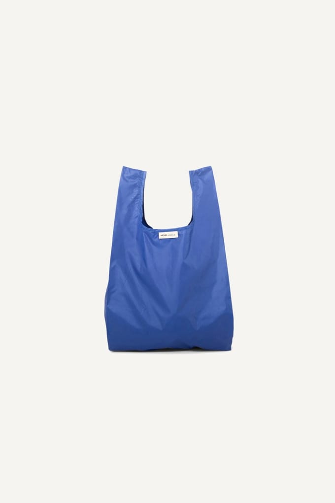 Monk bag • Shopper • Nylon • Ink Blauw - 30 x 55 cm