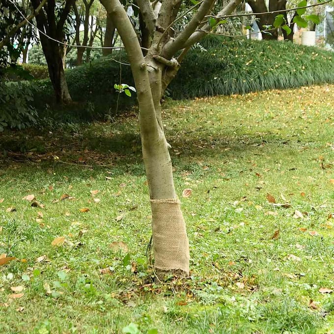 vidaXL - Jute - rol - 200 - g/m² - 0,25x15 - m - 100% - jute