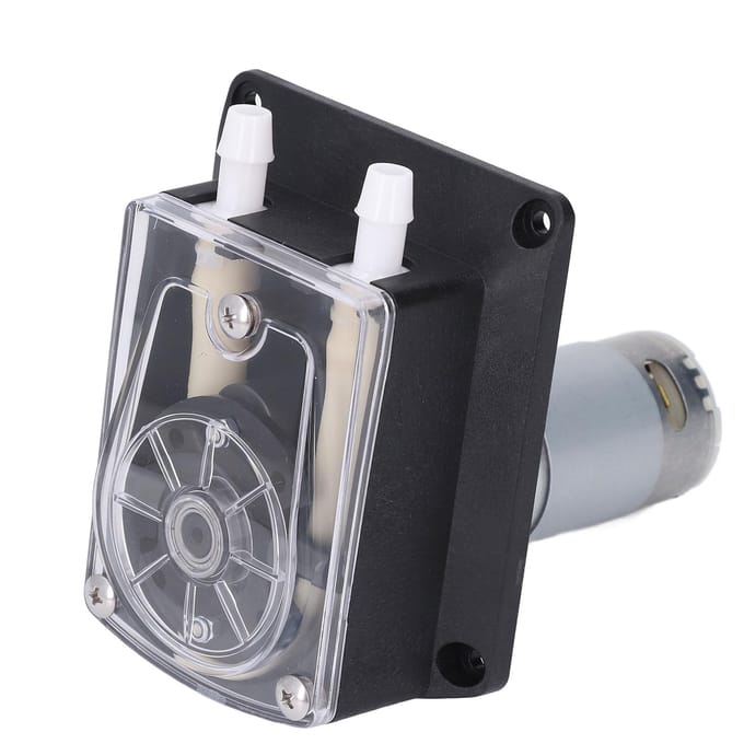 Peristaltische Pomp Micro Hoge Constante Stroom Vloeistof Dosering DC12V 1500ml min 1.5A 18W
