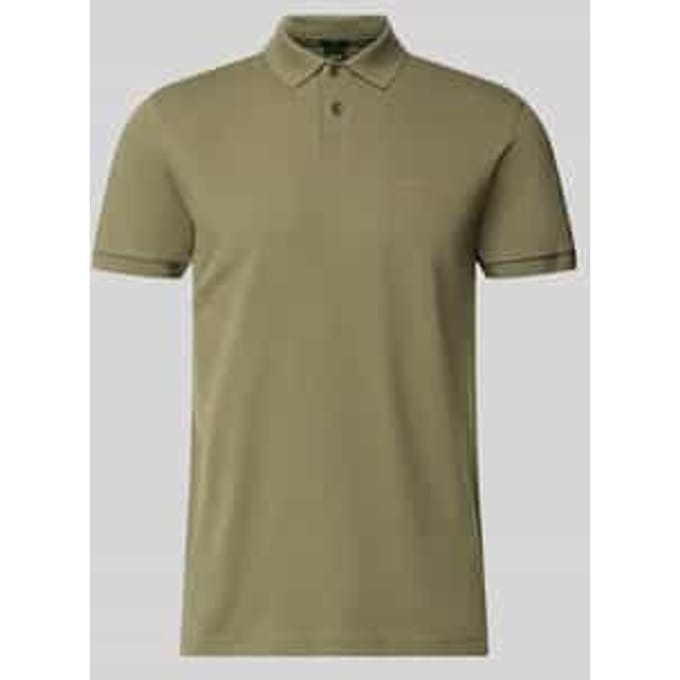 Slim fit poloshirt van puur katoen model 'PAUL'