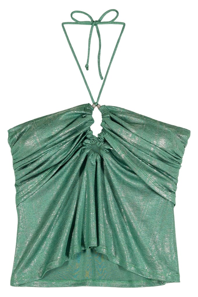 BA&SH Top Tiera Vert Maat: L | Tops Outlet | Dames | Groen