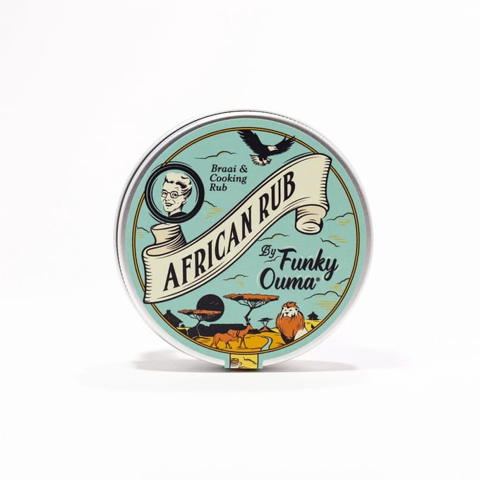 Funky Ouma - African Rub - Travel Bin 55g