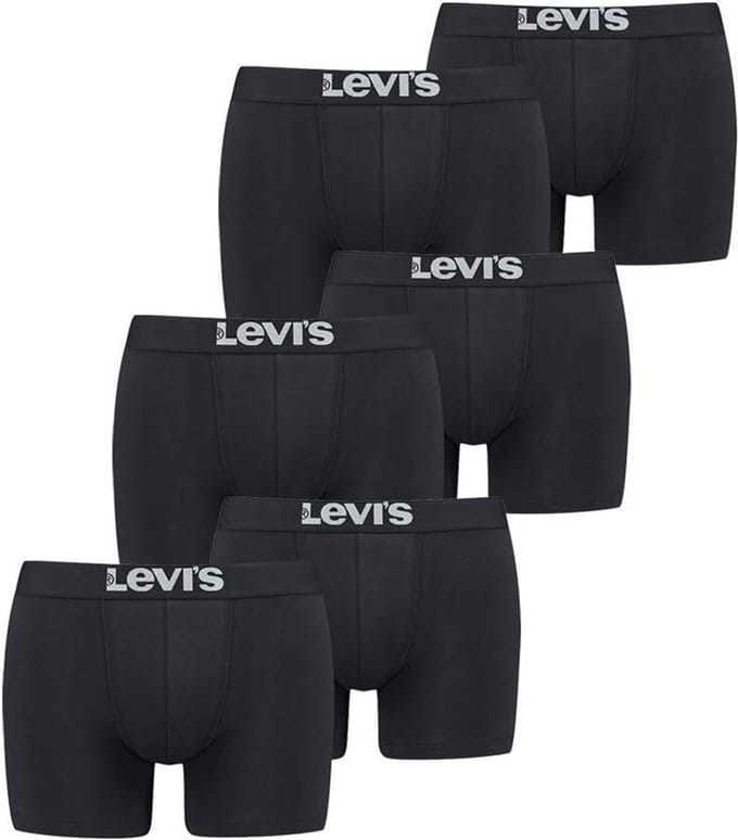 Heren Boxershorts Katoen, Set van 6, Comfortabele Pasvorm