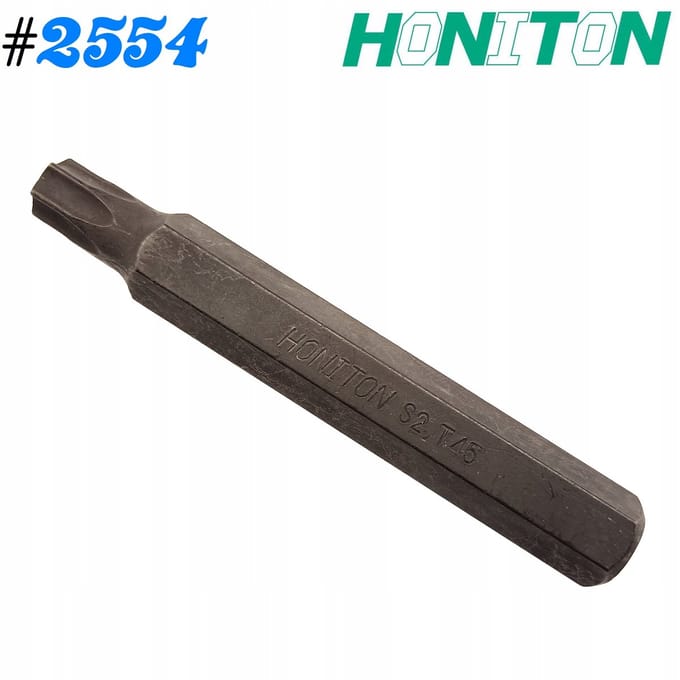 Honiton H1-45 Torx Bit T45, 75 mm, S2 Staal