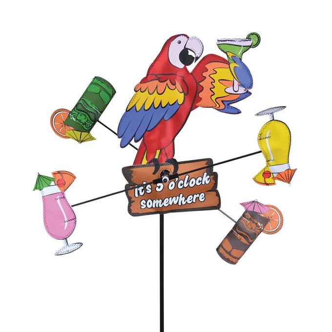 Windwijzer Premier Kites Whirligig 12 In. Island Parrot