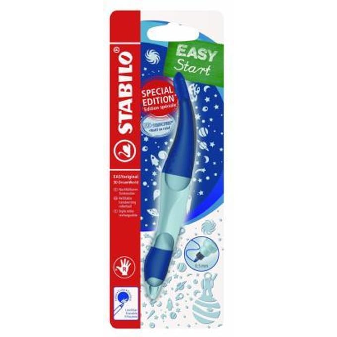STABILO EASYoriginal 3D DreamWorld - Ergonomische rollerball - Rechtshandig - Blauw inkt - Navulbaar - Blauw