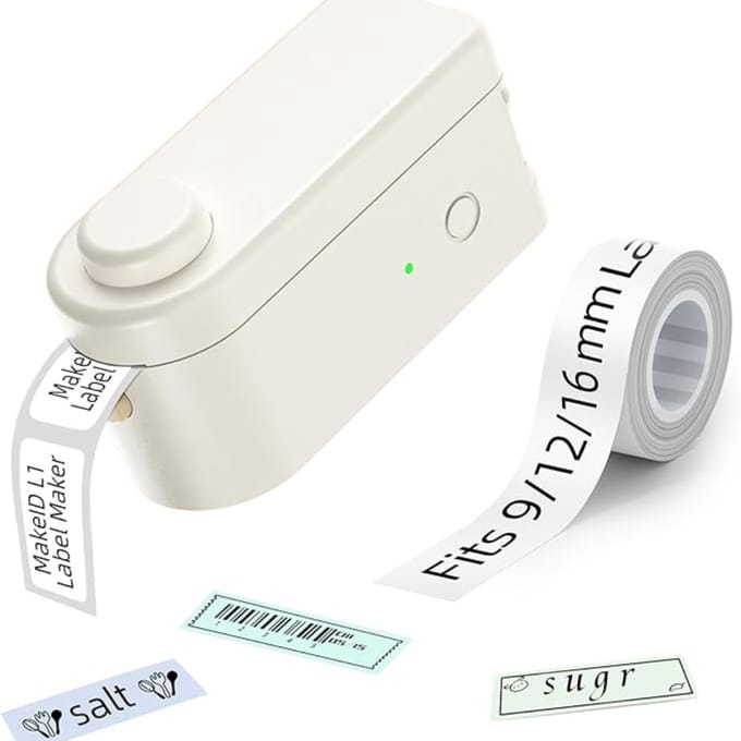 MMP® Labelmaker - Labelprinter - Label Maker - Wit - 120cm x 48cm x 67cm