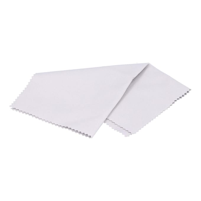 Chiffon de nettoyage en microfibre réutilisable Chiffon à polir pour Piano Violon Saxophone Flûte Instrument de musique white