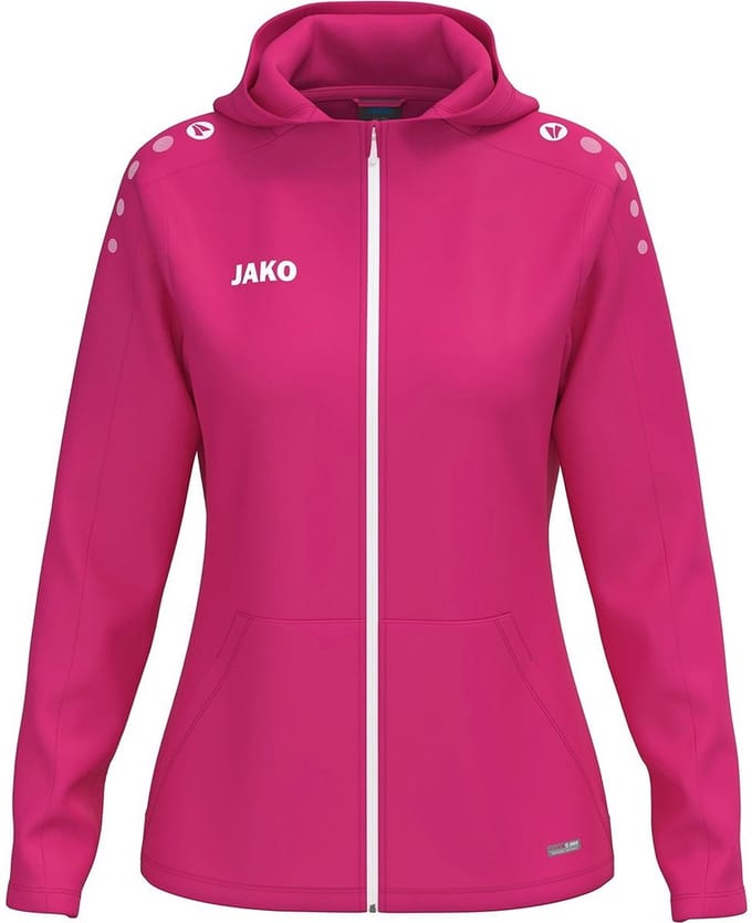 Jako One Jas Met Kap Dames - Deep Pink | Maat: 38/40