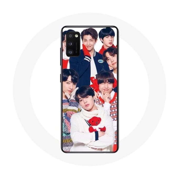 Coque pour Oppo A16 BTS Affiche Memebers Cadeau de Noël 2023