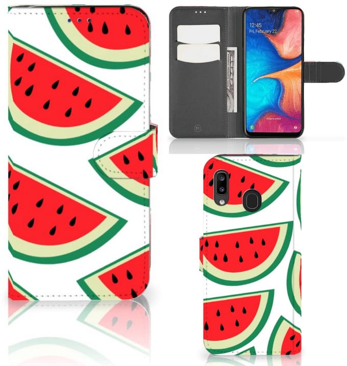 Samsung Galaxy A30 Book Cover Watermelons