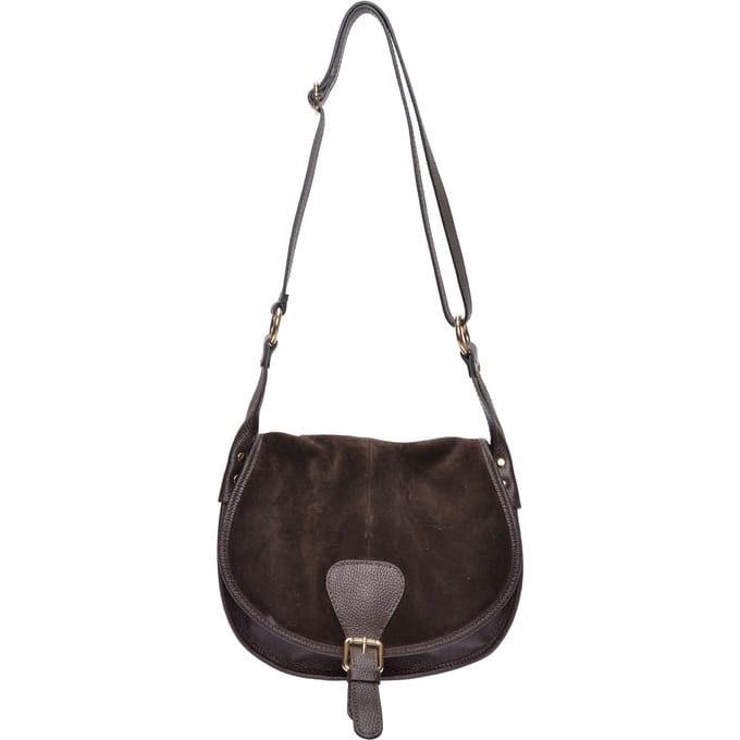 Luisa Vannini Bordeauxrood Rundleer Tas